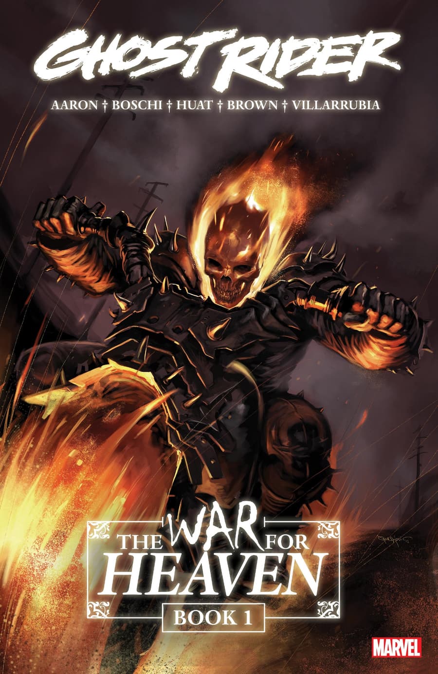 Cover to GHOST RIDER: THE WAR FOR HEAVEN BOOK 1