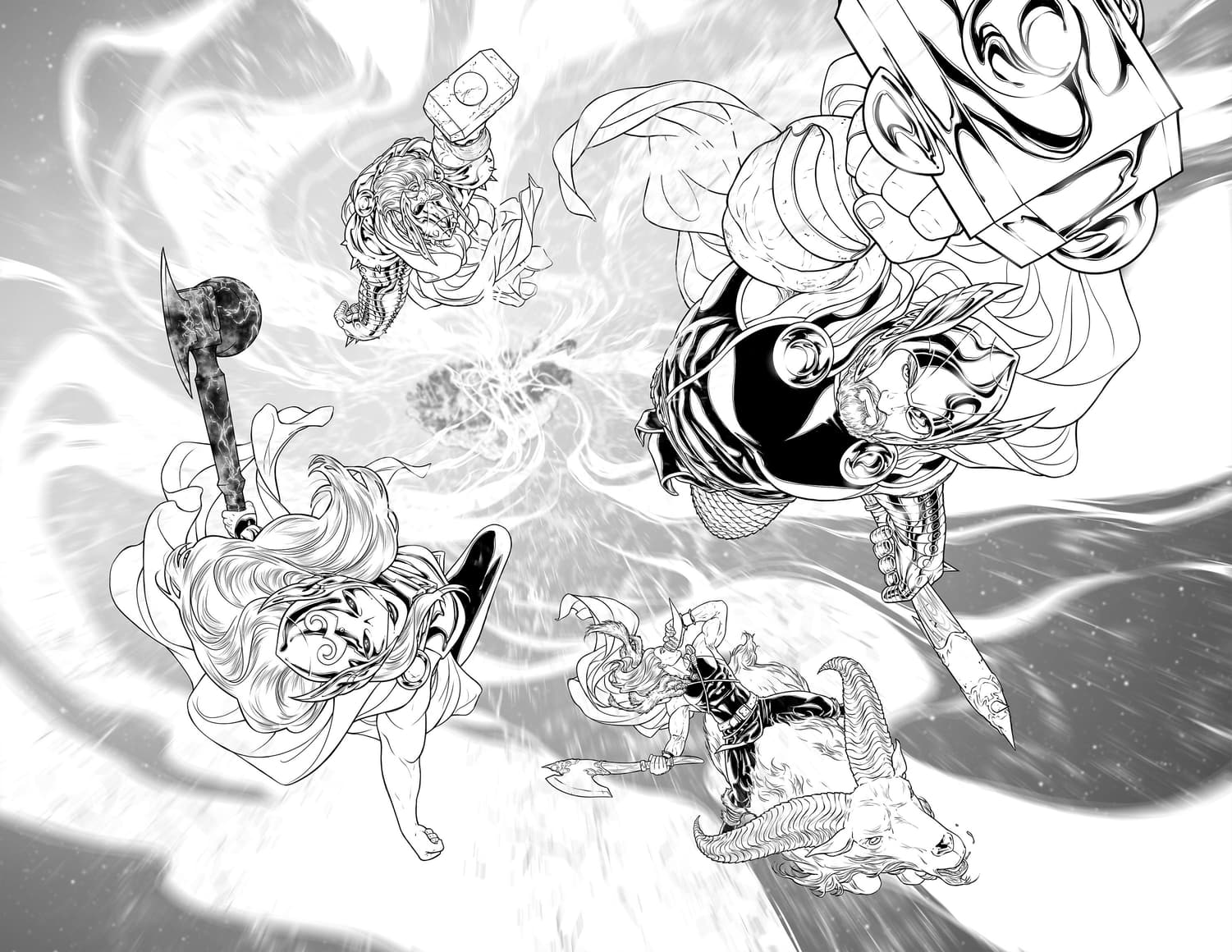 Russell Dauterman: War of the Realms #6