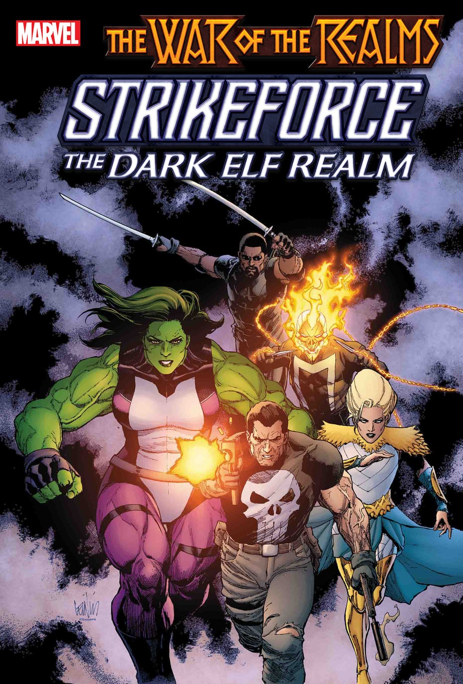 WAR OF THE REALMS STRIKEFORCE:  THE DARK ELF REALM #1