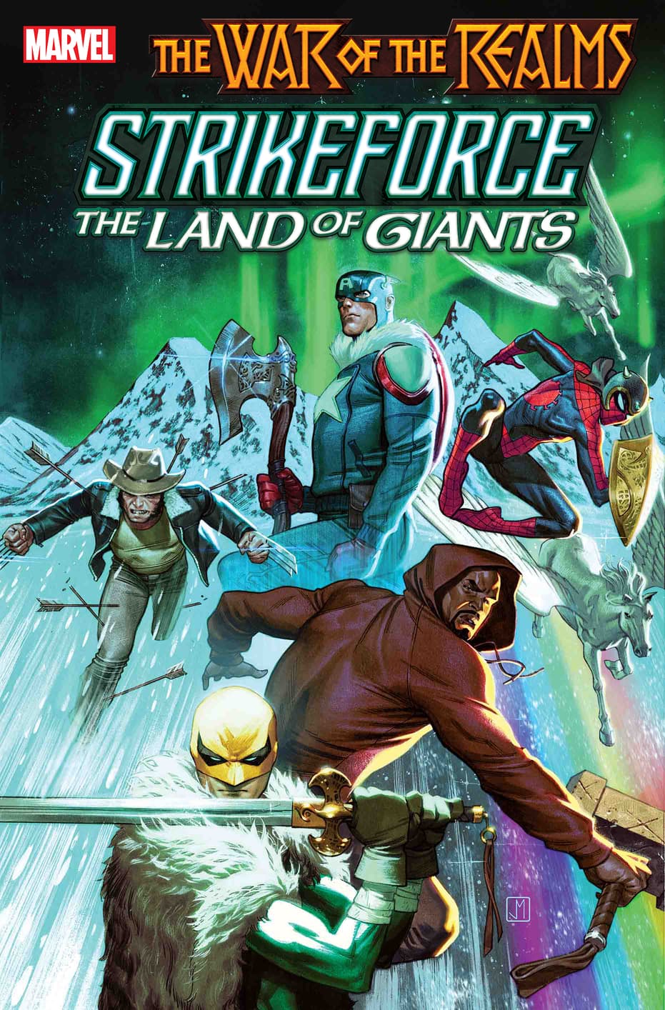 WAR OF THE REALMS STRIKEFORCE:  THE LAND OF GIANTS #1   