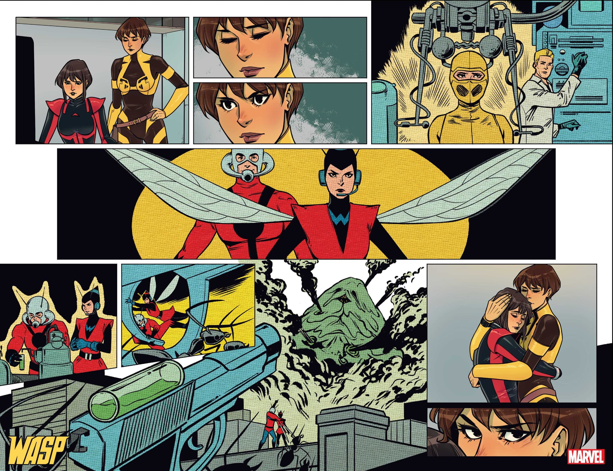 Wasp' #1 First Look Pits Janet & Nadia Against a Classic Super Villain