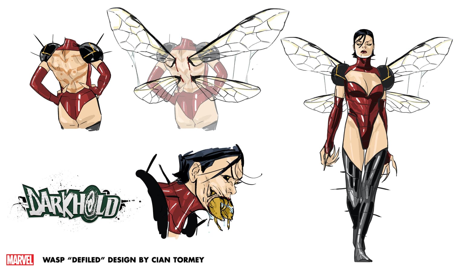 Wasp "Defiled" Design by Cian Tormey