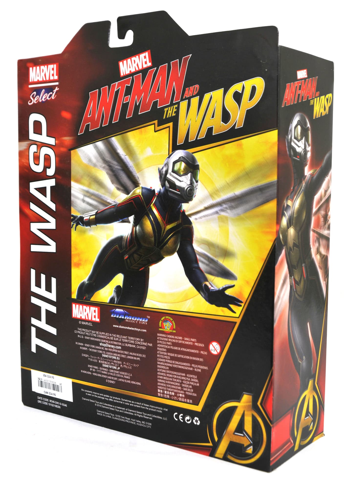 Ant-Man and the Wasp Diamond Select figures