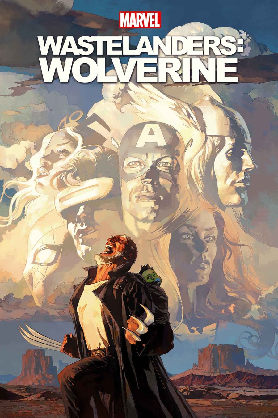 WASTELANDERS: WOLVERINE #1 cover by Josemaria Casanovas