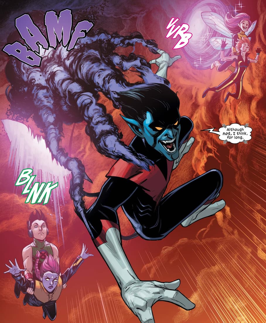 Nightcrawler and his team take on the WAY OF X (2021) #1!