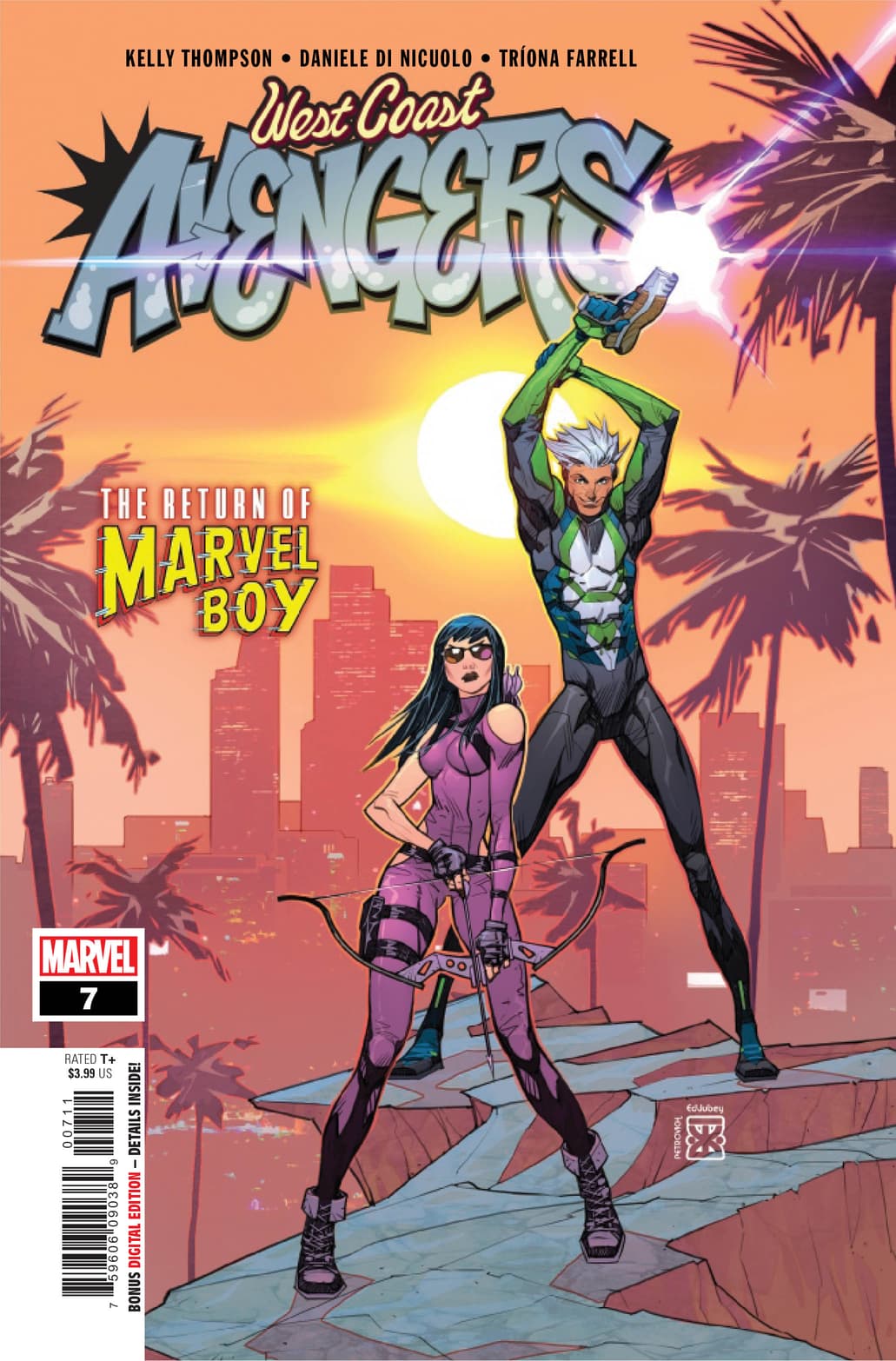 Cover of West Coast Avengers #7