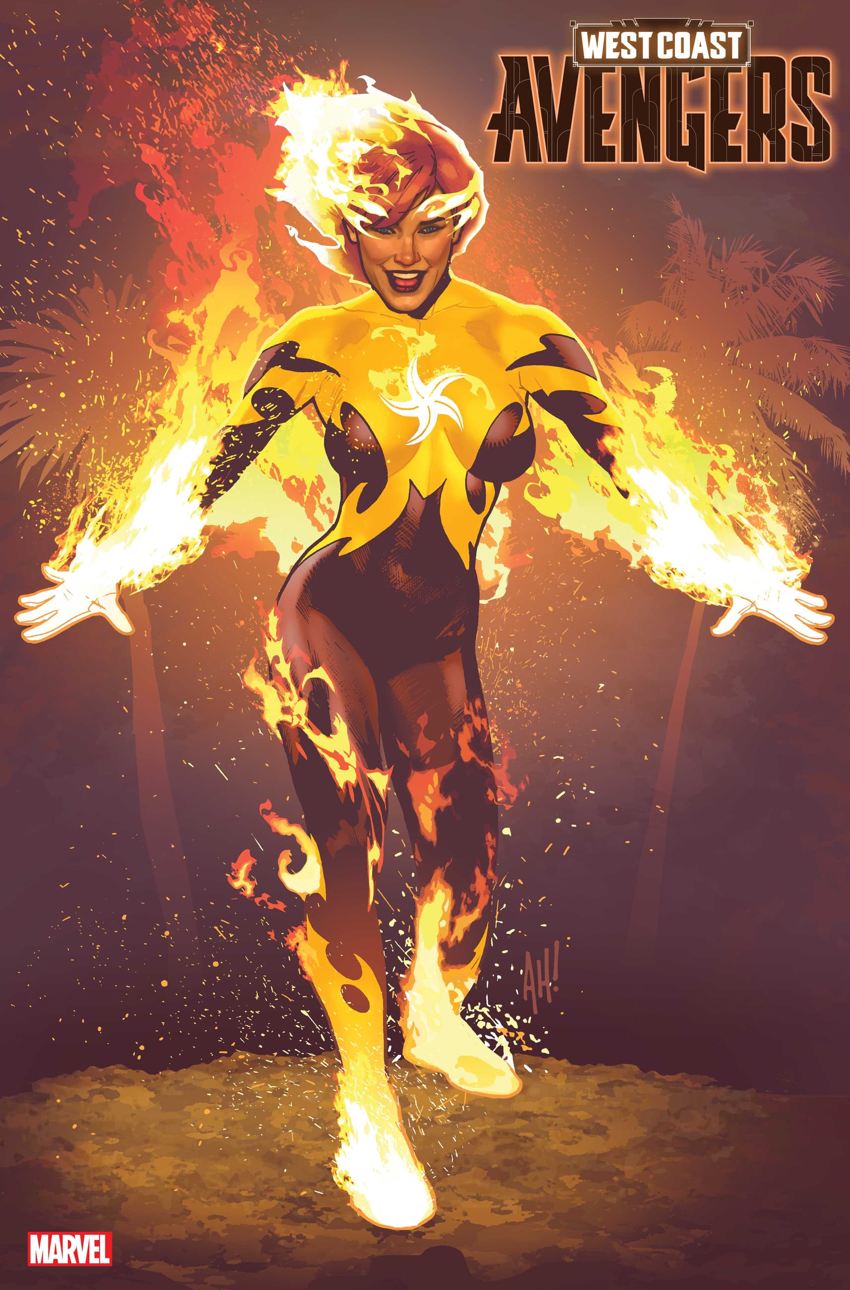 WEST COAST AVENGERS #1 Foil Variant Cover by Adam Hughes