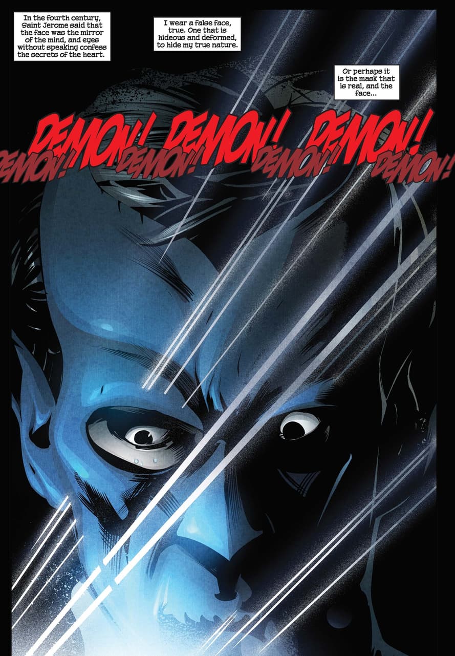 Nightcrawler masks up in WEAPON X NOIR (2010) #1.