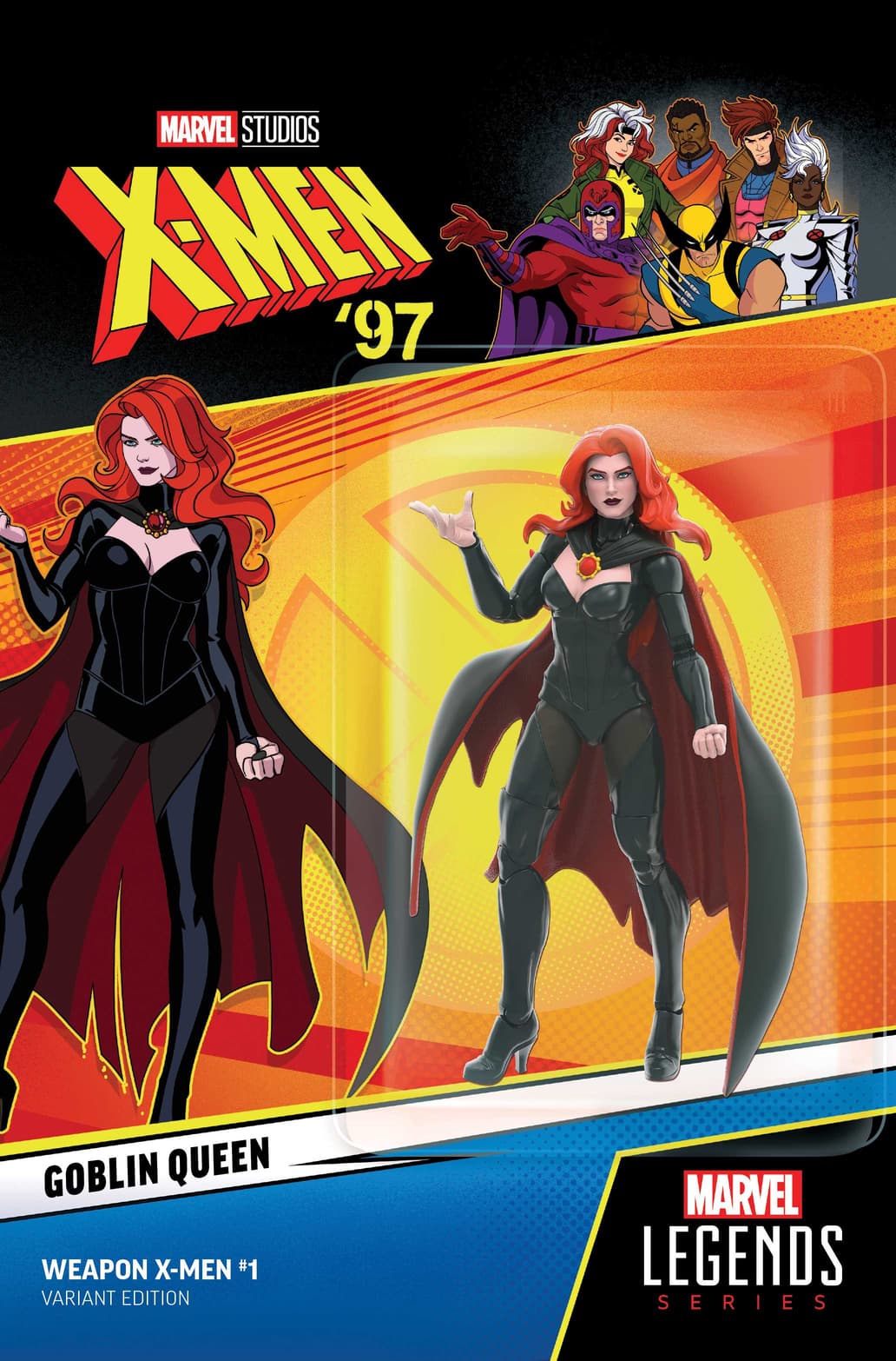 WEAPON X-MEN #1 X-Men ’97 Action Figure Variant Cover