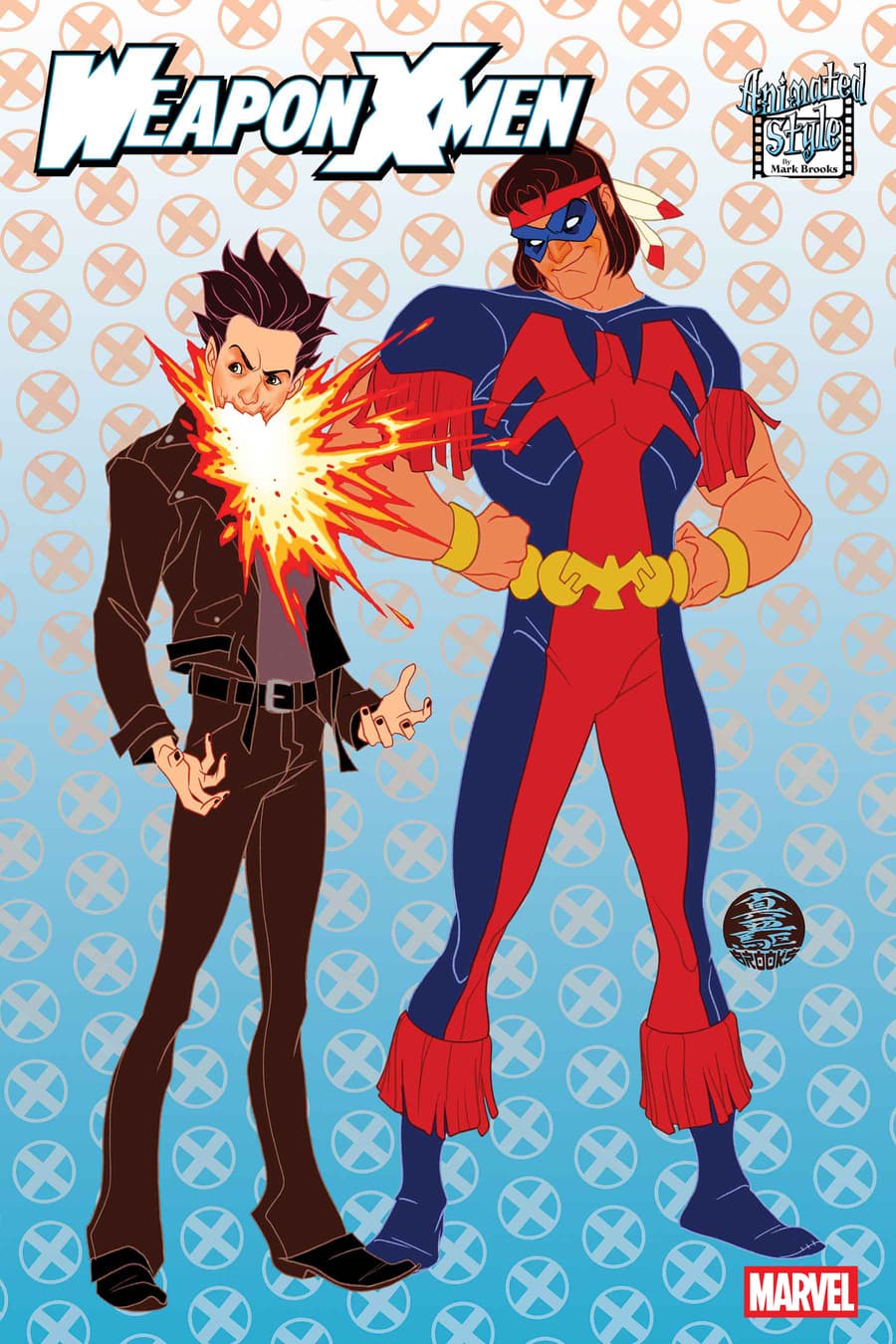 WEAPON X-MEN #1 Animated-Style Variant Cover by Mark Brooks