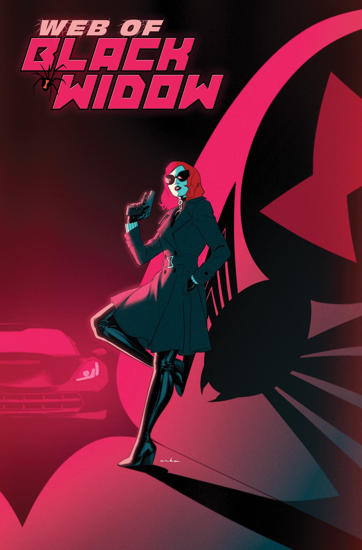 WEB OF BLACK WIDOW #1 variant cover by Kris Anka