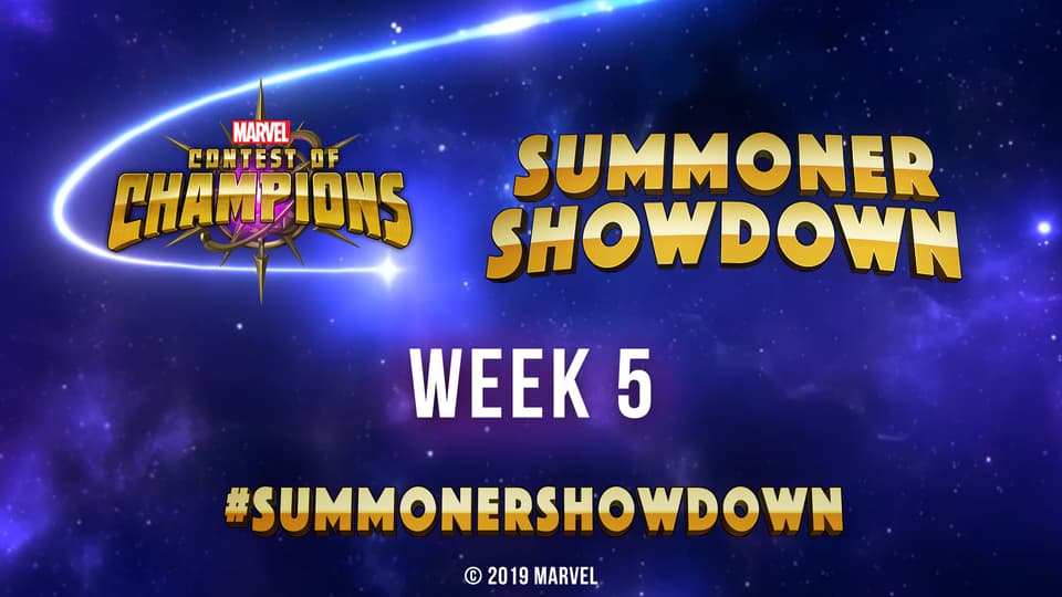 Marvel Contest of Champions Summoner Showdown Week 5