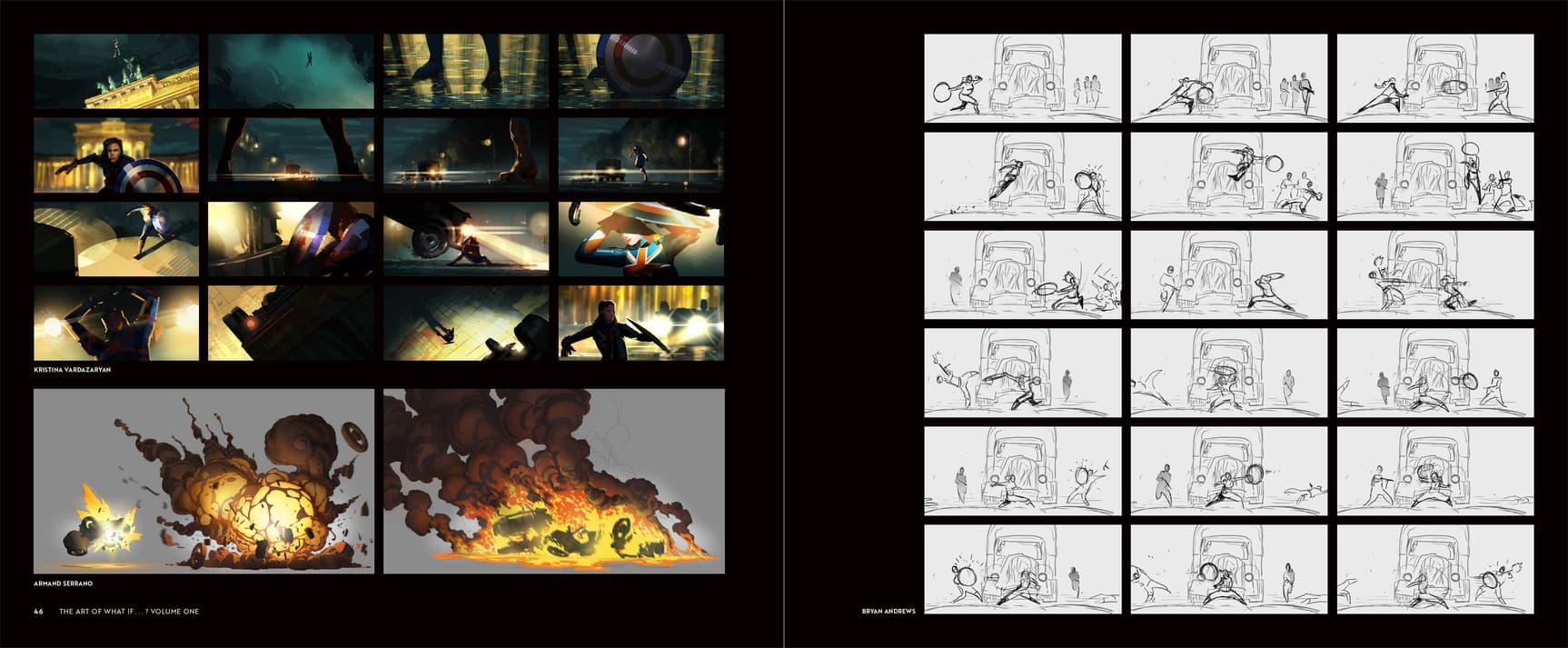 The Art of Marvel Studios' What If interior
