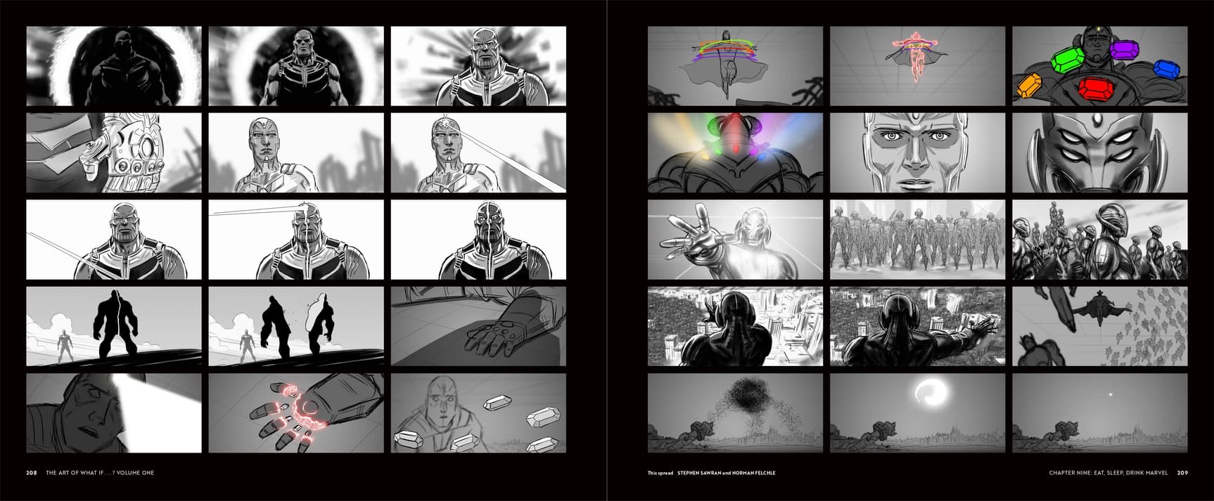 The Art of Marvel Studios' What If interior