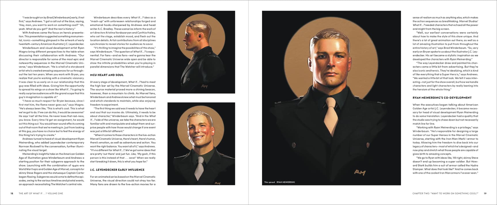 The Art of Marvel Studios' What If interior