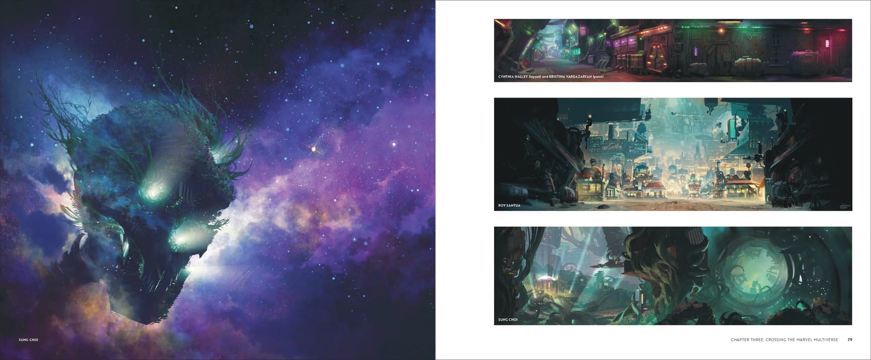 The Art of Marvel Studios' What If interior