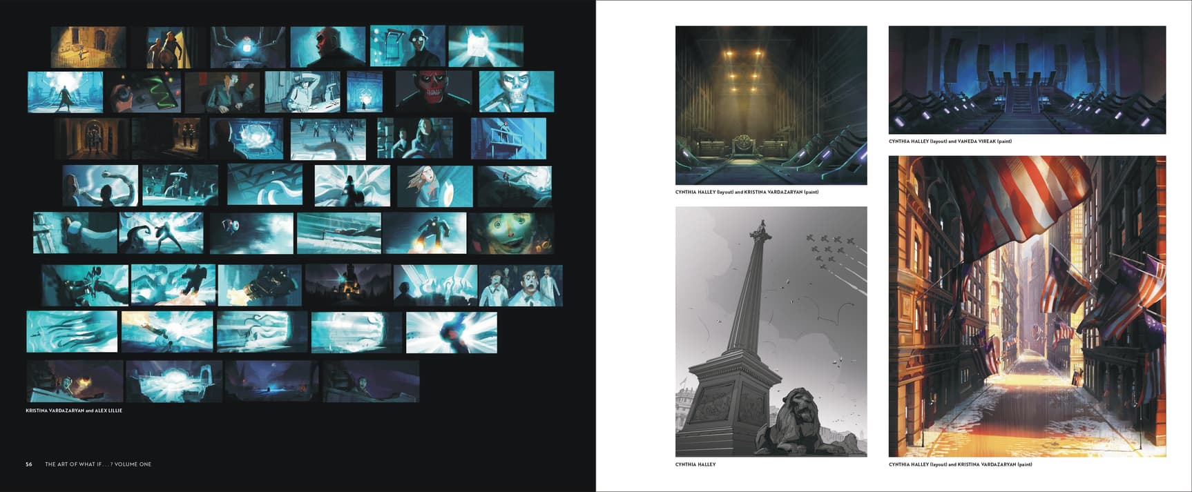 The Art of Marvel Studios' What If interior