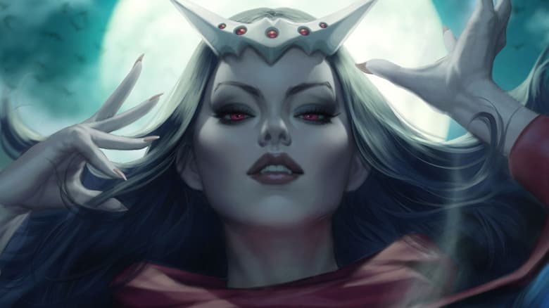 WHAT IF...? DARK: TOMB OF DRACULA #1 variant cover by Stanley "Artgerm" Lau