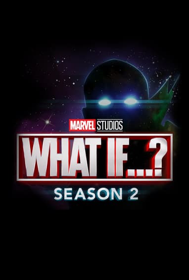 What If...? TV Show Season 2 Logo on Black