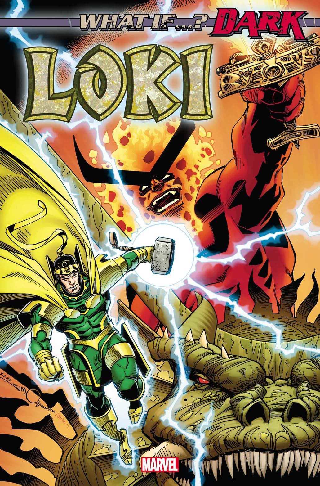 What If? Dark: Loki #1 cover by Walter Simonson