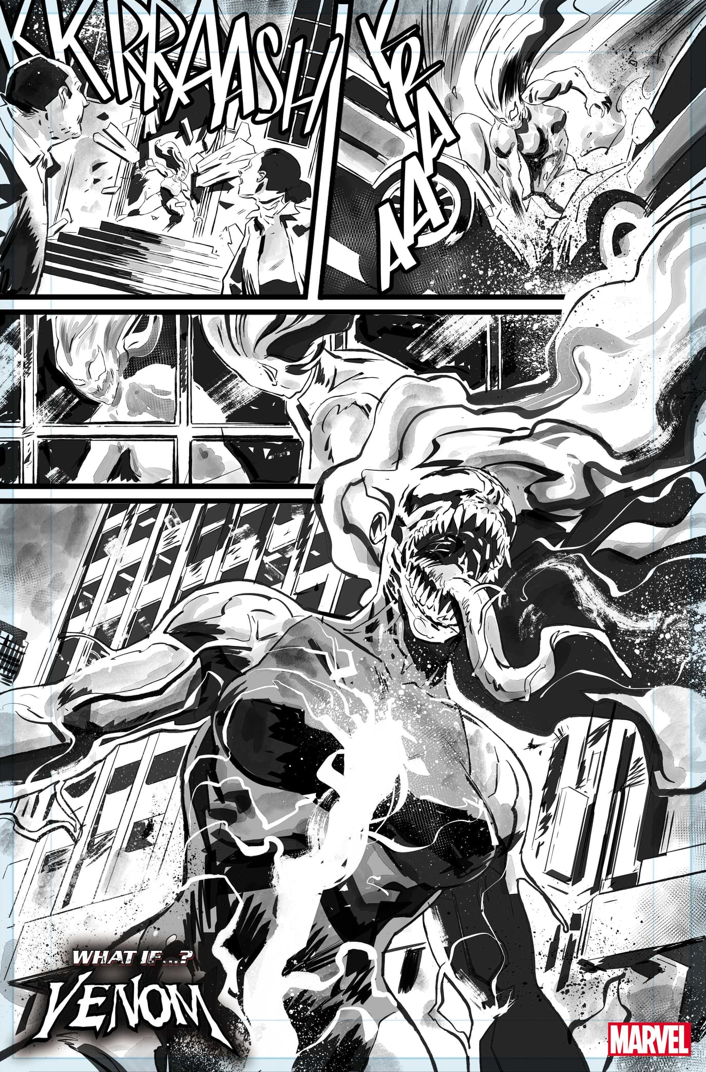 WHAT IF?... VENOM #1 interior artwork by Jesús Hervás