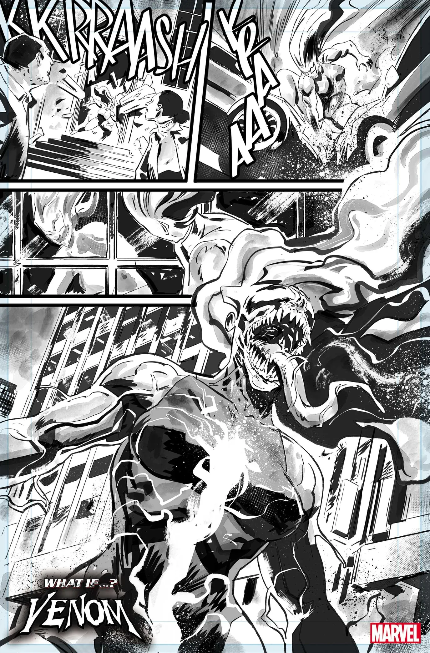 WHAT IF?... VENOM #1 interior artwork by Jesús Hervás