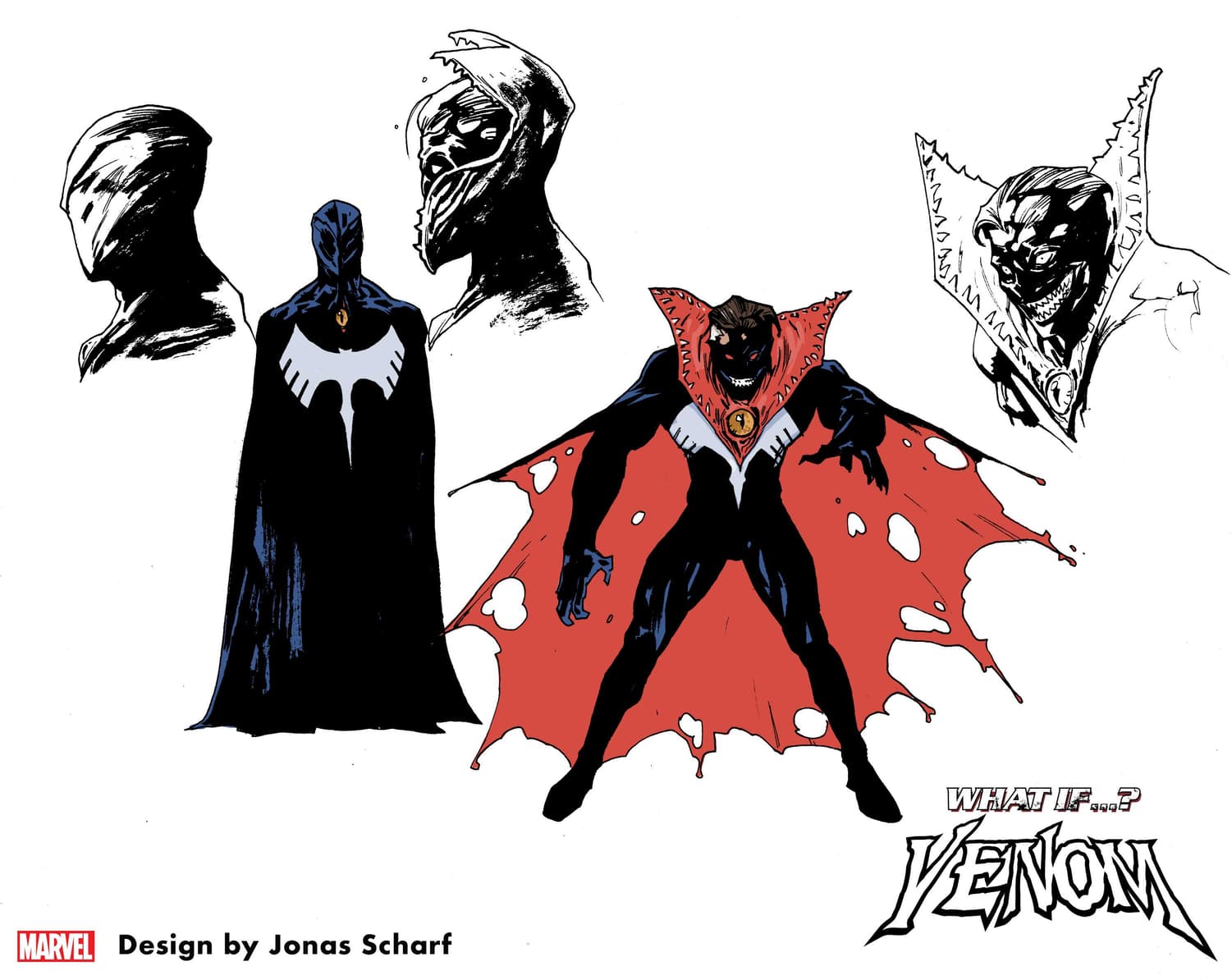 WHAT IF?... VENOM #1 Doctor Strange design by Jonas Scharf