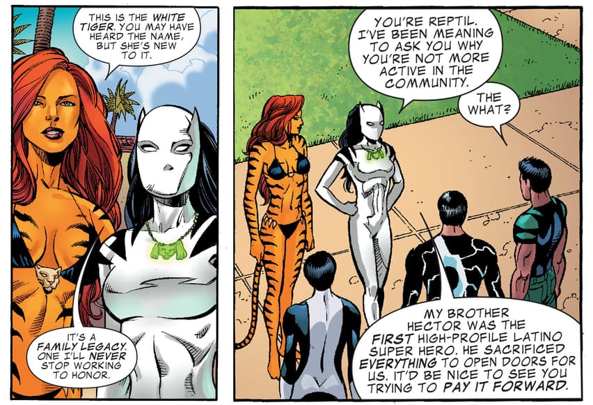 White Tiger (Ava Ayala) - AVENGERS ACADEMY (2010) #21