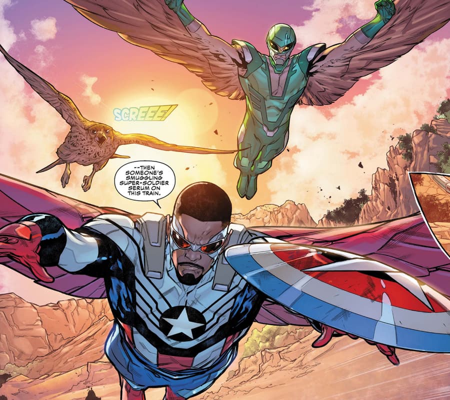 CAPTAIN AMERICA: SYMBOL OF TRUTH (2022) #1 art by R.B. Silva and Joe Caramagna