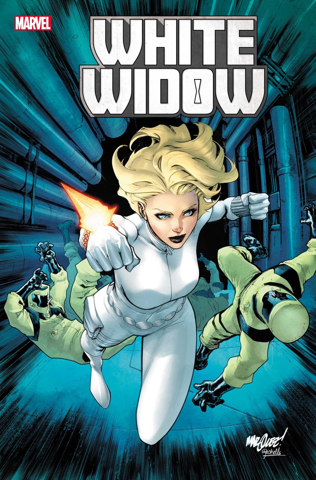 WHITE WIDOW #1 cover by David Marquez