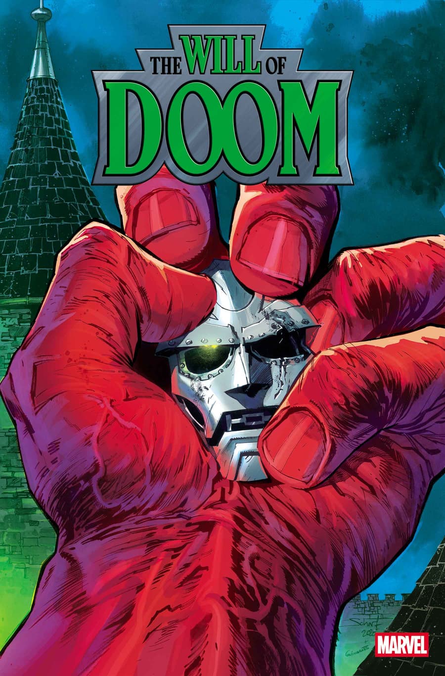 WILL OF DOOM #1 Cover by JONAS SCHARF