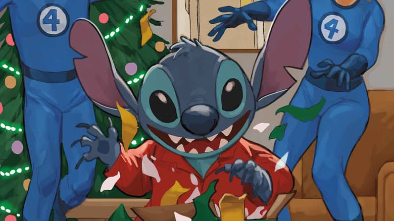 Stitch Wreaks Holiday Havoc In Marvel's New 'Stitch Unleash the Holidays' Variant Covers