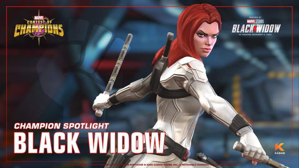 Entering Marvel Contest of Champions: Black Widow (Deadly Origin)