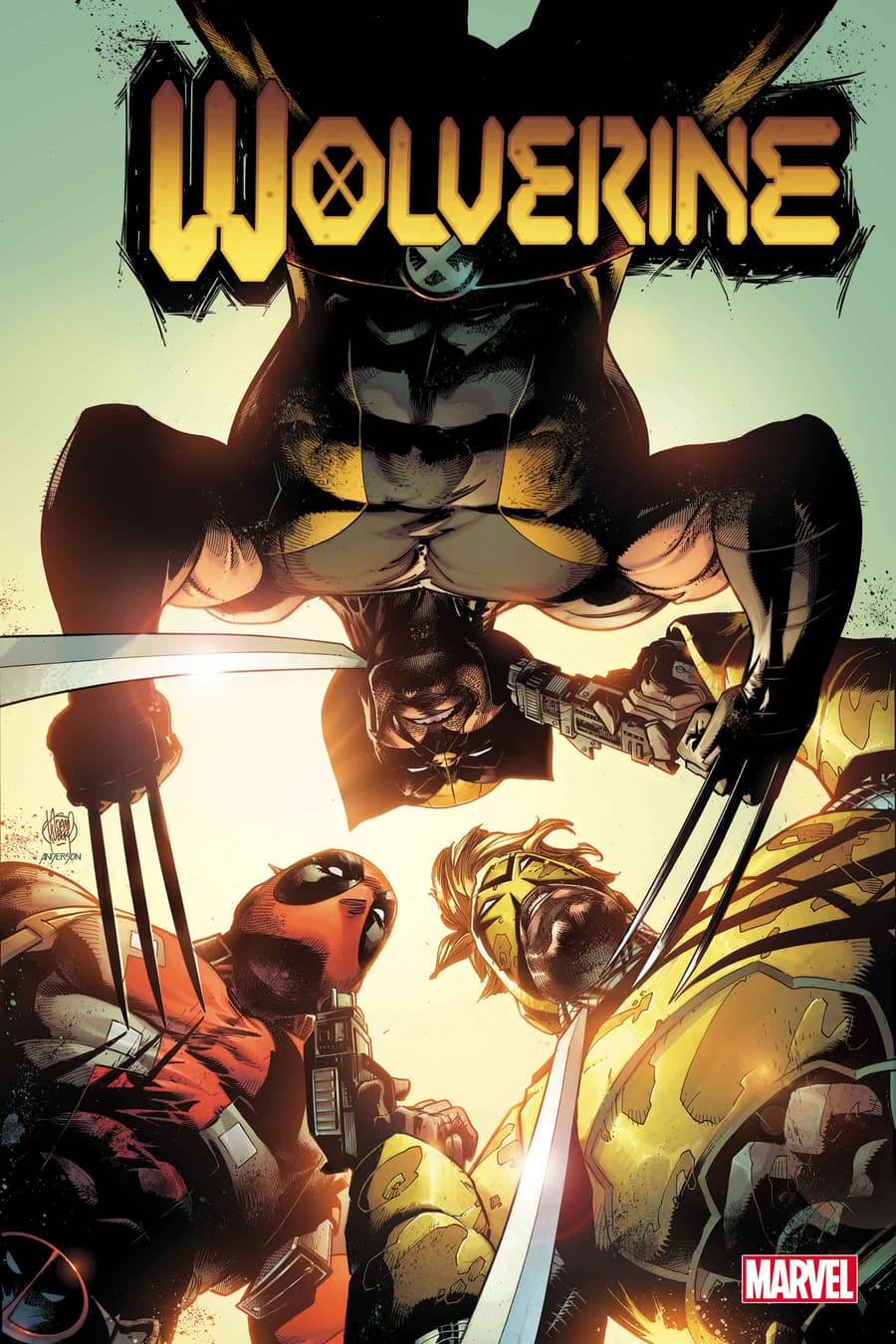 Wolverine #22 cover by Adam Kubert