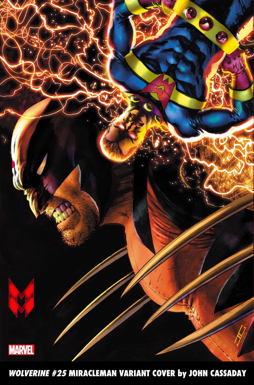 WOLVERINE #25 MIRACLEMAN VARIANT COVER by JOHN CASSADAY, On Sale 9/7