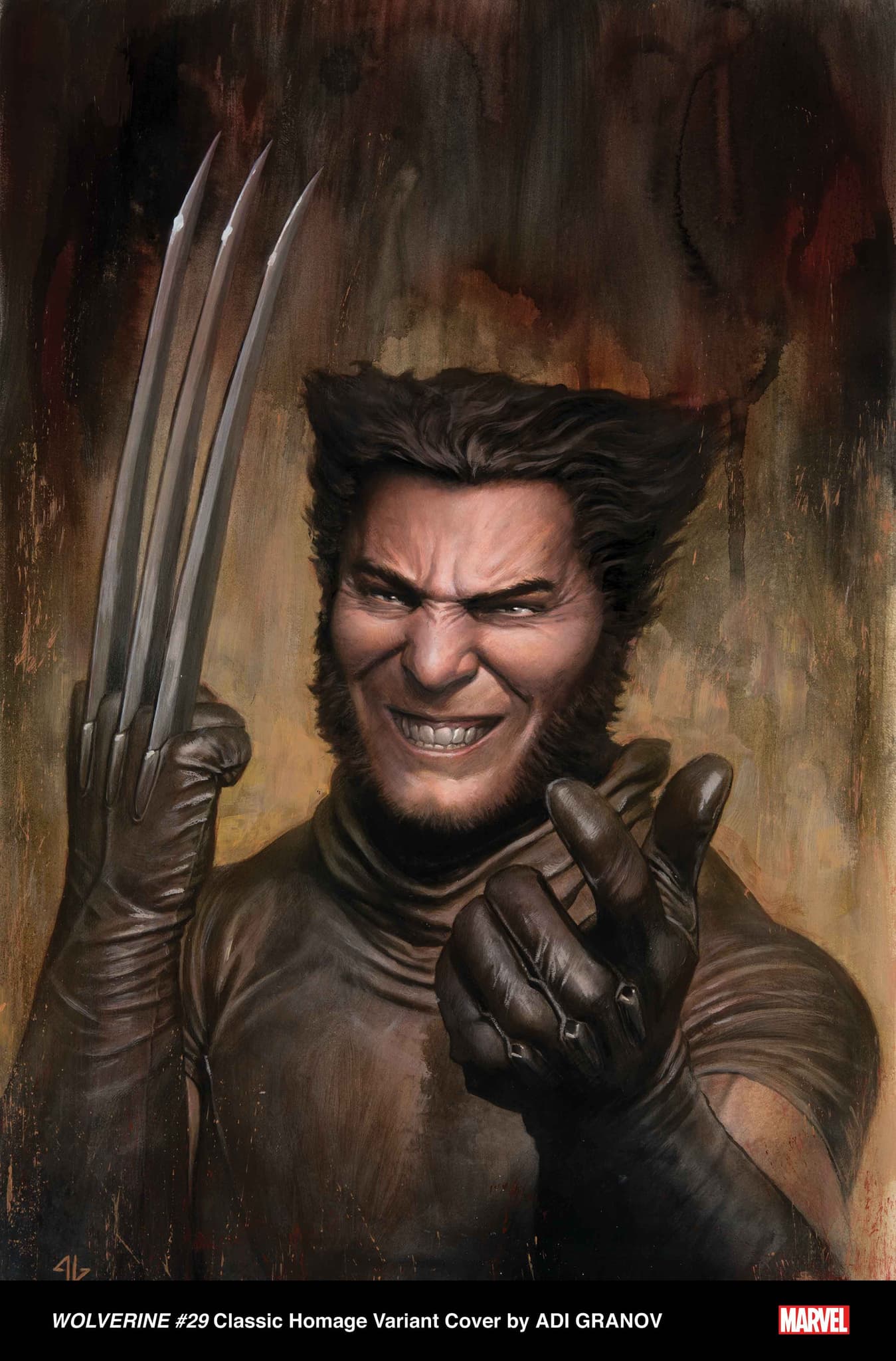 WOLVERINE #29 Classic Homage Variant Cover by ADI GRANOV