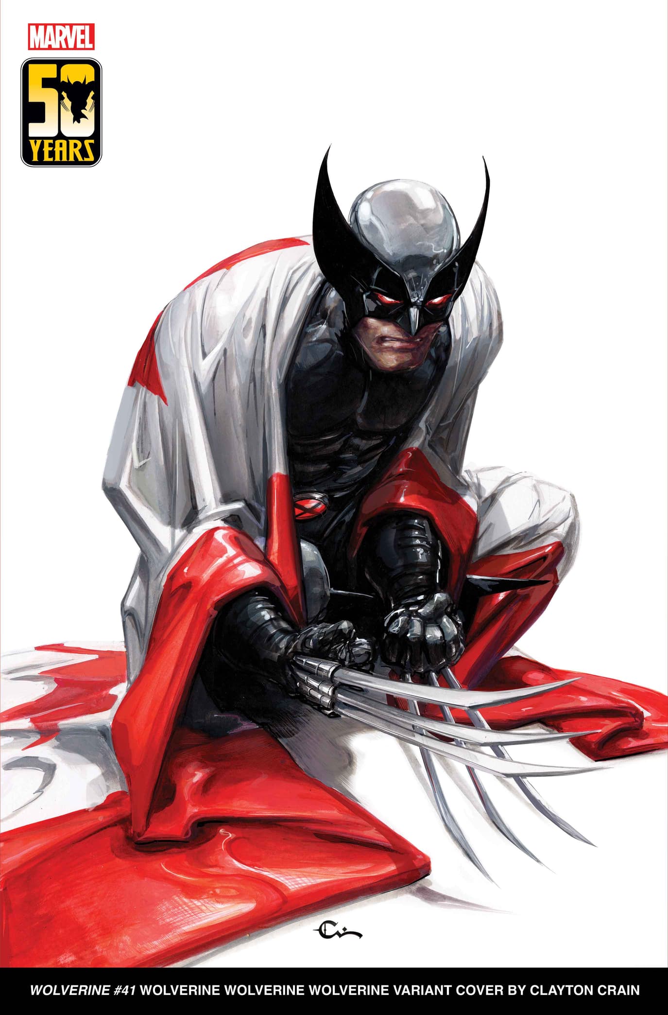 WOLVERINE #41 Wolverine Wolverine Wolverine Variant Cover by Clayton Crain