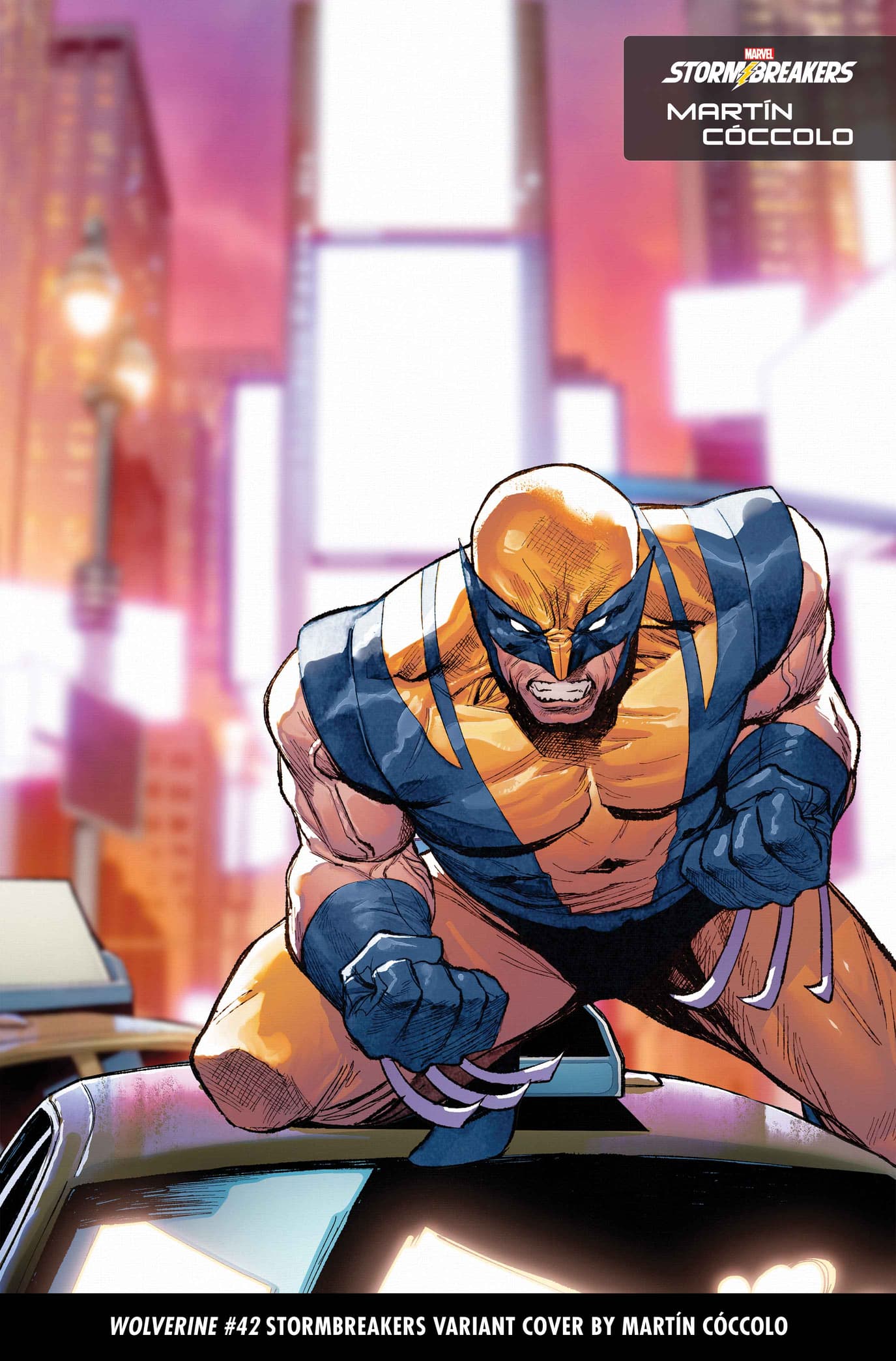 WOLVERINE #42 Stormbreakers Variant Cover by Martin Coccolo