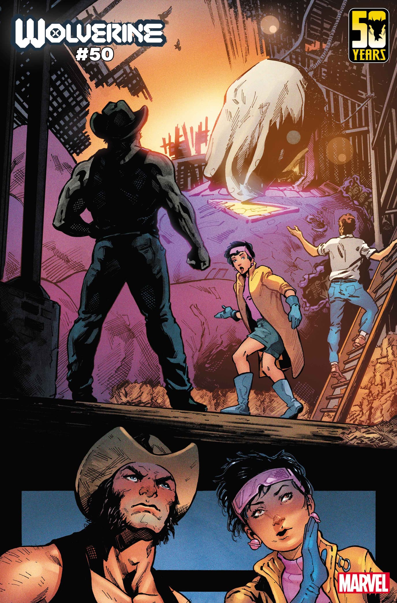 WOLVERINE #50 page by Larry Hama and Daniel Picciotto