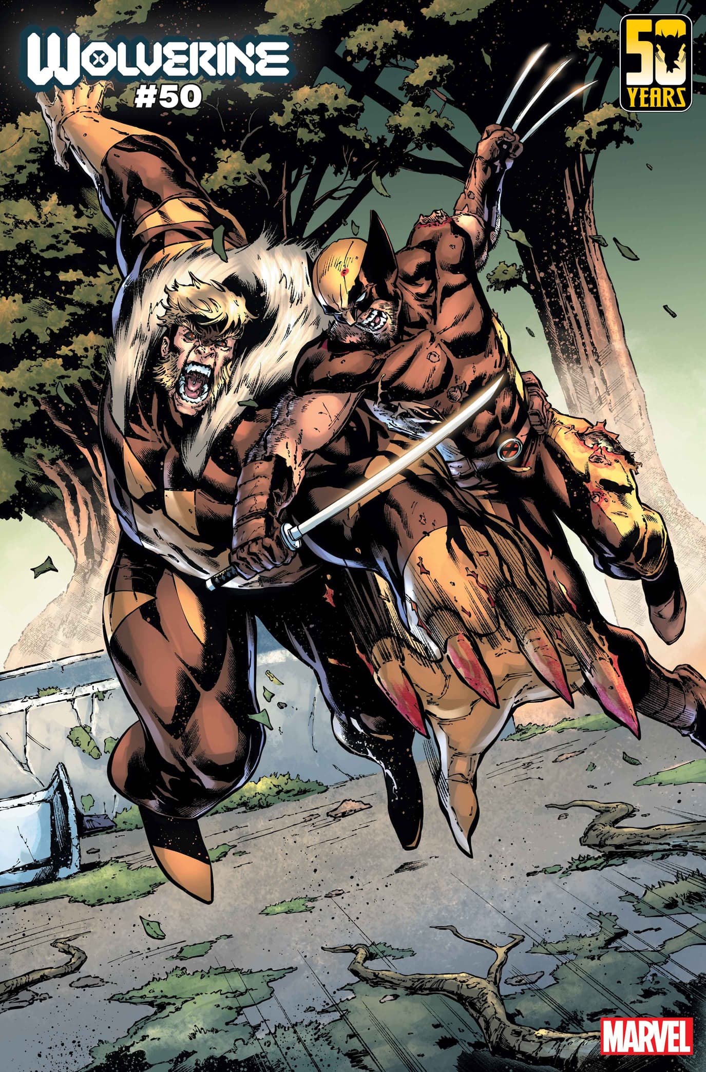 WOLVERINE #50 page by Benjamin Percy, Victor LaValle, and Cory Smith
