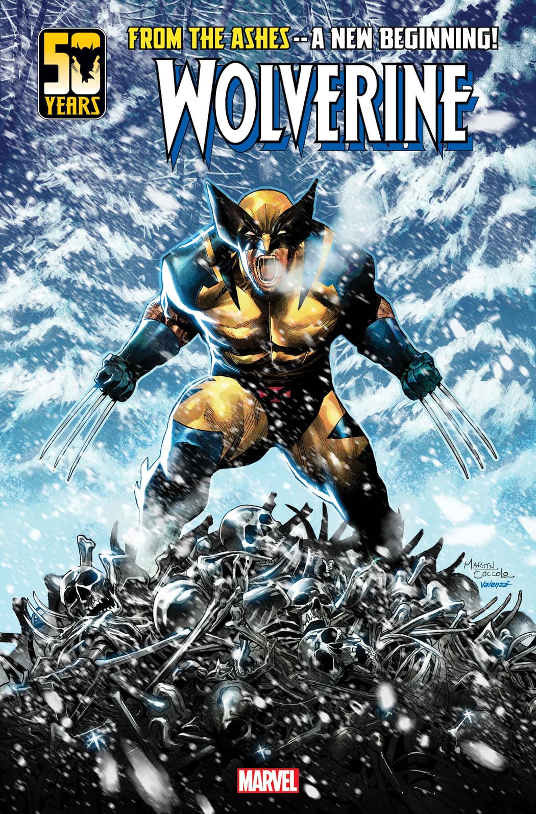 WOLVERINE (2024) #1 cover by Martn Cccolo 