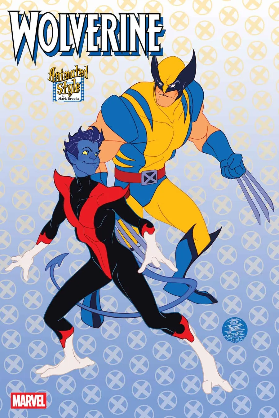 WOLVERINE #6 Animated-Style Variant Cover by Mark Brooks
