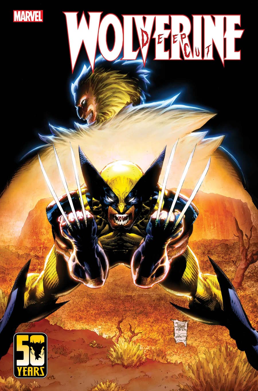 WOLVERINE: DEEP CUT #1 cover by Philip Tan