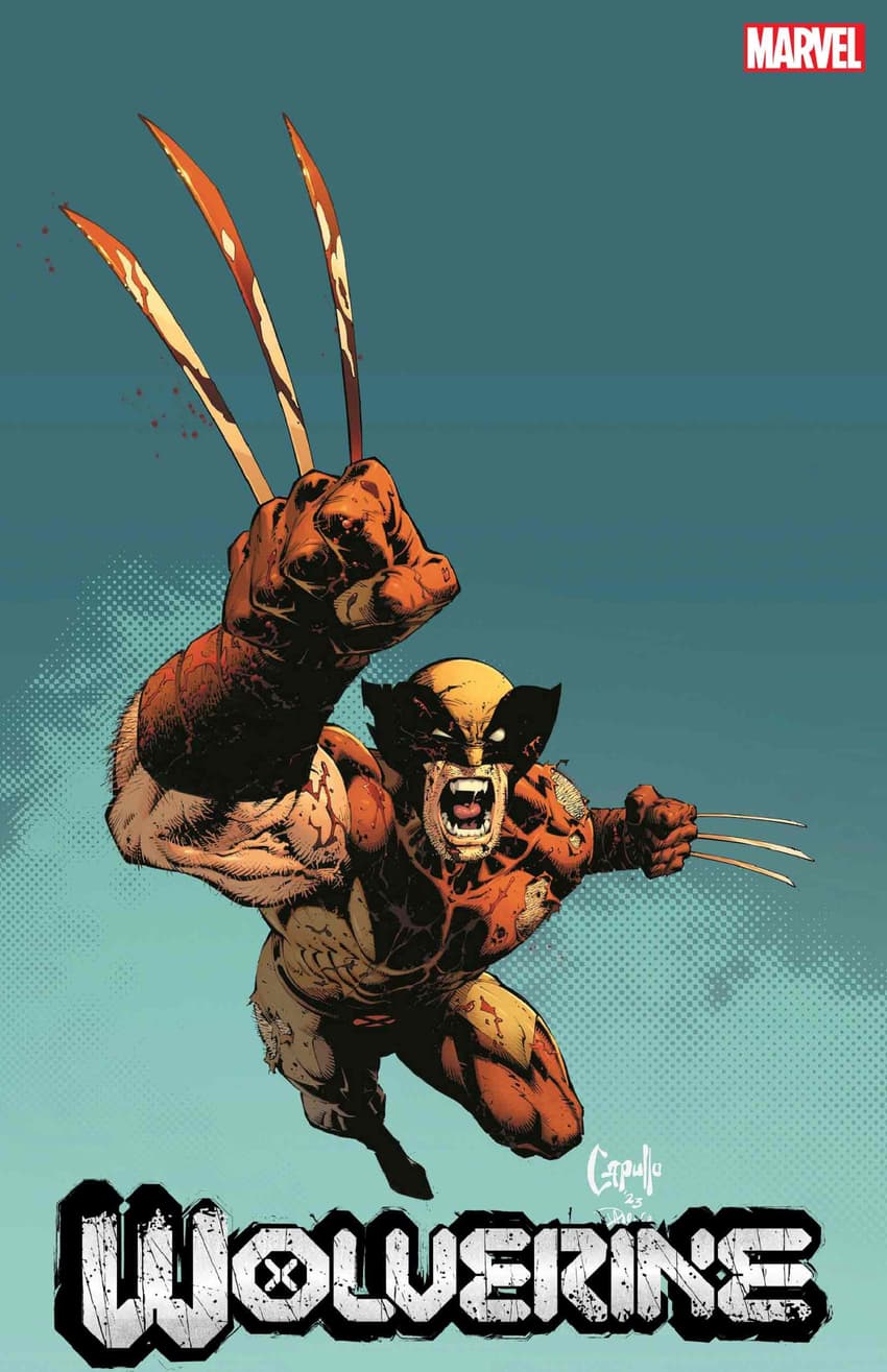 Variant cover to WOLVERINE (2020) #37 by Greg Capullo.