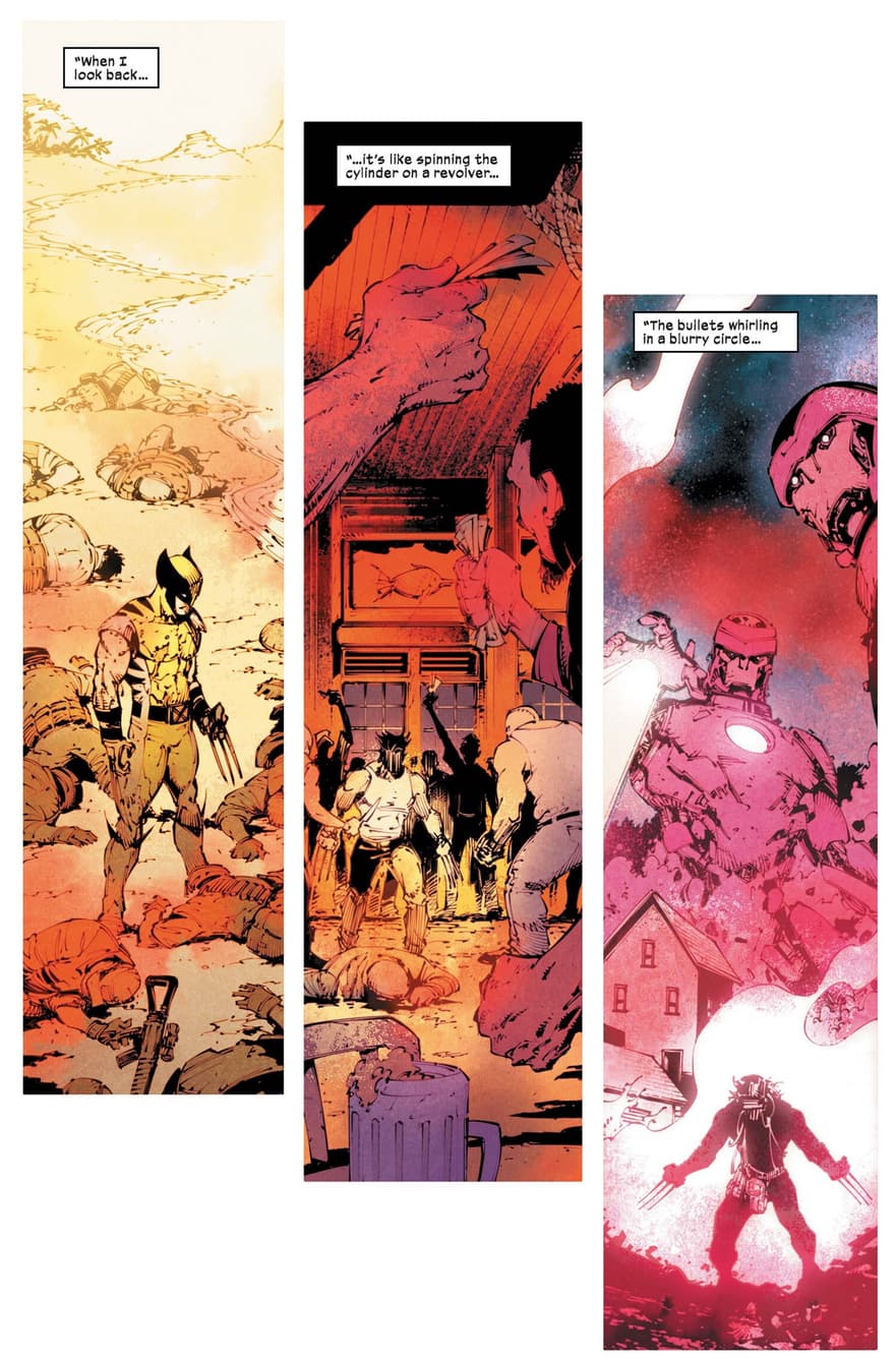 Wolverine revisits the past in WOLVERINE (2020) #8.