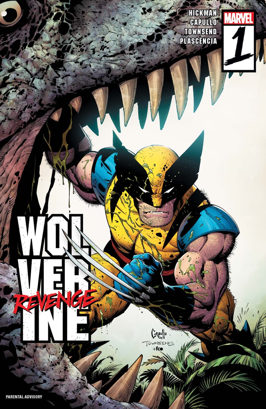 WOLVERINE: REVENGE (2024) #1 cover by Greg Capullo