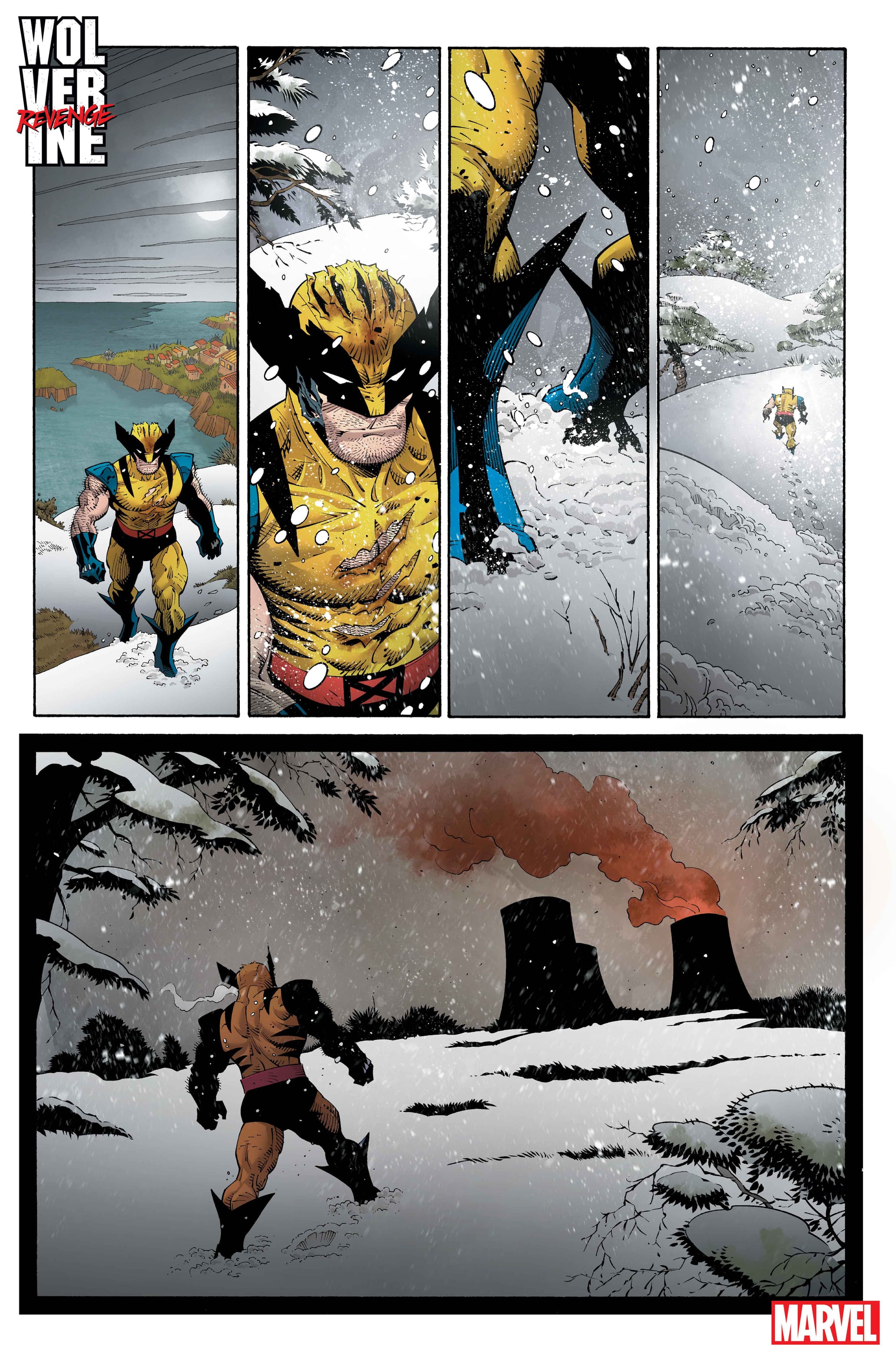 WOLVERINE: REVENGE #3 artwork by Greg Capullo