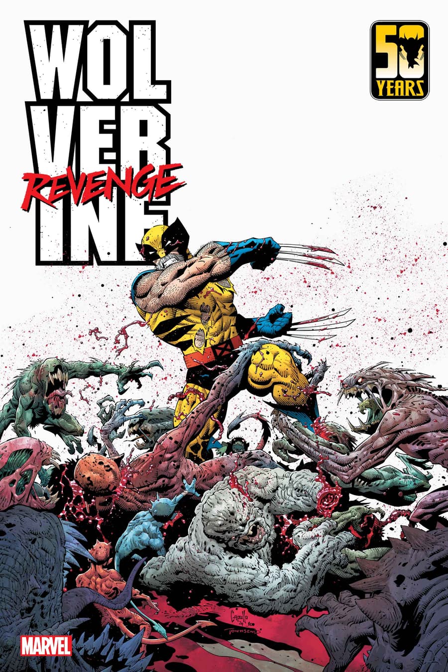 WOLVERINE: REVENGE #5 cover by Greg Capullo