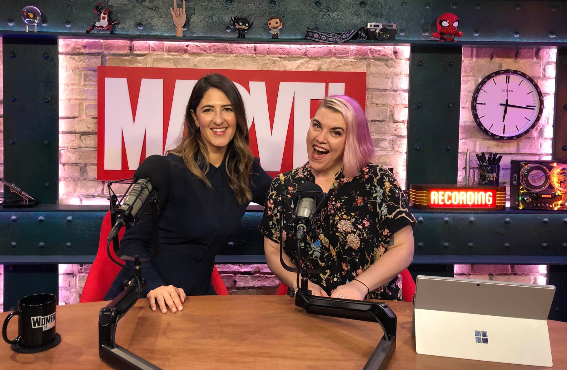 D'Arcy Carden and Judy Stephens on Women of Marvel