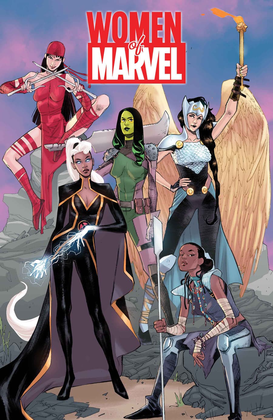 WOMEN OF MARVEL #1 Cover by SARA PICHELLI